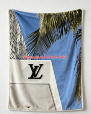 LV Miami Store Blanket Palm LV Storefront Blanket 106